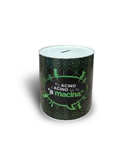 SALVADANAIO "a acino a acino se fa 'a macina"