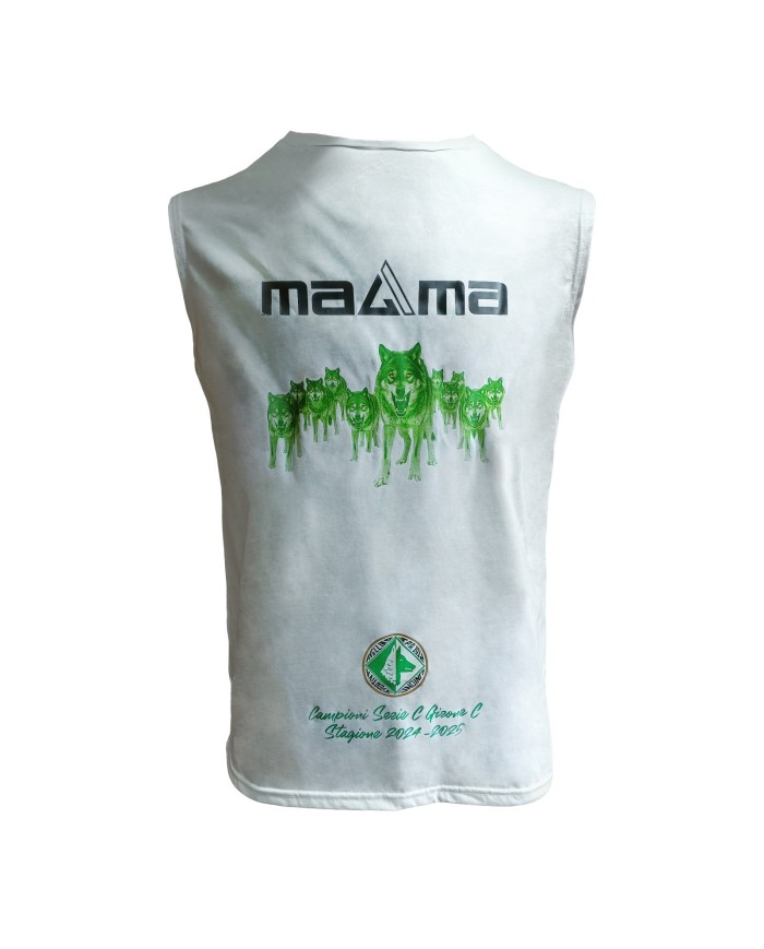 Shirt smanicato US AVELLINO “Celebrativo” bianco