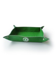 SVUOTATASCHE VERDE IN PELLE