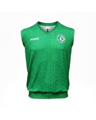 GOLFINO SMANICATO VERDE IN LANETTA