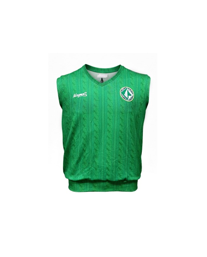 GOLFINO SMANICATO VERDE Bambino IN LANETTA