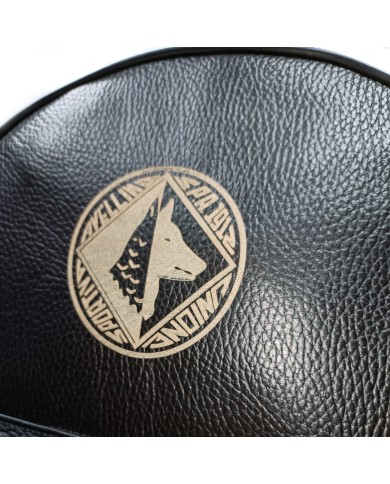 ZAINO IN PELLE con portachiavi incluso