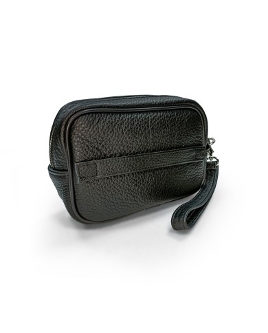 POCHETTE IN PELLE con portachiavi incluso