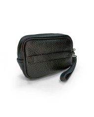 POCHETTE IN PELLE con portachiavi incluso