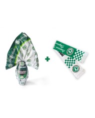 UOVO DI PASQUA FONDENTE + SCIARPA CON INTARSIO