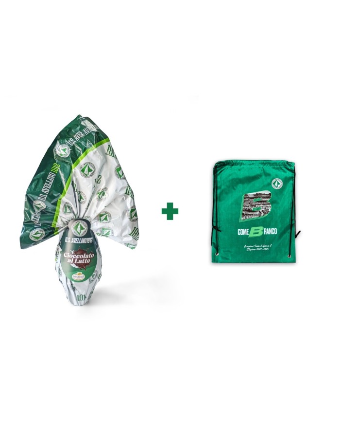 UOVO DI PASQUA AL LATTE + SACCA