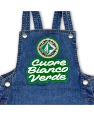 SALOPETTE IN DENIM NEONATO