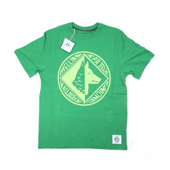 T-SHIRT GREEN WOLF