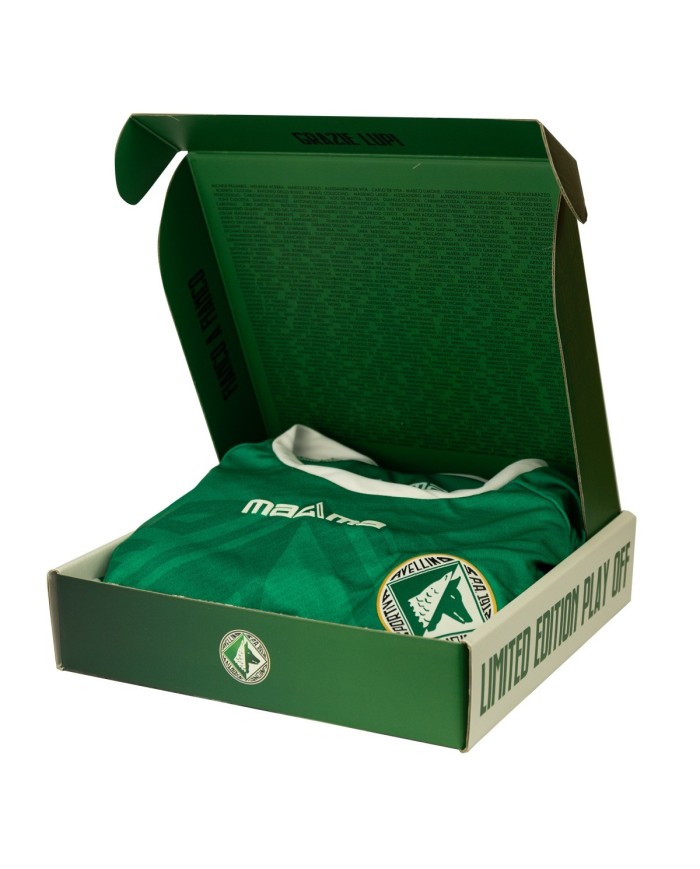 MAGLIA GARA "LUPO SULLA PELLE" VERDE