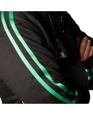 FELPA NERA CON RIGHE VERDI Bambino